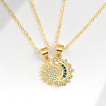 Collier Lune & Soleil — Duo